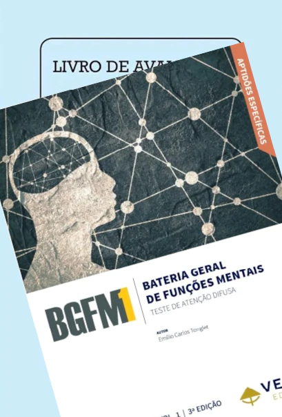 BGFM-1 - COLEÇÃO - BATERIA GERAL DE FUNÇÕES MENTAIS - ATENÇÃO DIFUSA 1/2/3 - ED VETOR - comprar online