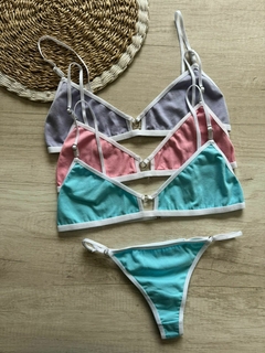 Conjunto Algodon Sin Relleno c/less regulable (Pastel) - Art. B424 - comprar online