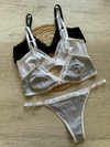 Conjunto Algodón c/Coletas Detalle Puntilla - Art. B608/1 - comprar online