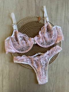 Conjunto Puntilla c/Aro Detalle de Bretel – B960/1 – Dulce Abril en internet