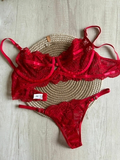 Conjunto Puntilla c/Aro Deluxe - Art. B978/1 - Habia Una Vez Lingerie