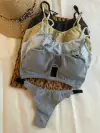 Bikini Lurex Abierto en Busto c/Tasa Desmontable y Less Regulable – BK105/1
