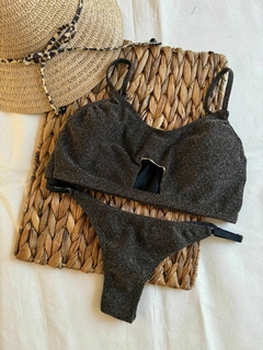 Bikini Lurex Abierto en Busto c/Tasa Desmontable y Less Regulable – BK105/1 - tienda online