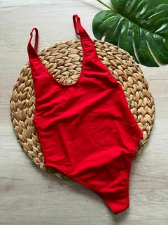 Malla Enteriza Lycra Lisa Cola Less – BK160/1 - Habia Una Vez Lingerie