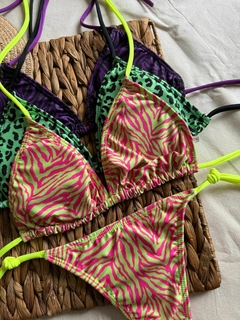 Conjunto Bikini “Print” c/cola less p/Atar – BK365/1 - comprar online