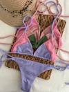 Conjunto Bikini Combinadas c/Less p/Atar - Tela Texturada - BKH755/1 (copia) - comprar online