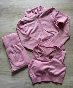 Conjunto Deportivo "Texturado" 3 Piezas – Calidad Premium – Dep6011/1