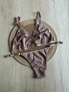 Conjunto Micro-Morley Algodon - Detalle Puntilla - Art. H253/1-v2 - Habia Una Vez Lingerie