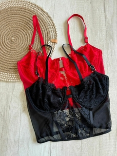 Bustier Microtull/Puntilla c/Aro - Hx1050/1 - comprar online