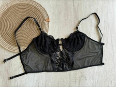 Imagen de Bustier Microtull/Puntilla c/Aro - Hx1050/1