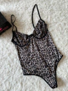 Body de microfibra con aro con breteles shine y broche desmontable - MEL3780/1 - comprar online
