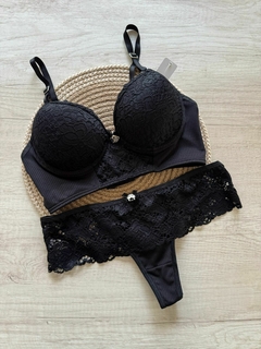 Corset de morley y Puntilla c/Colaless Pollerita- MEL3860/1 - Habia Una Vez Lingerie