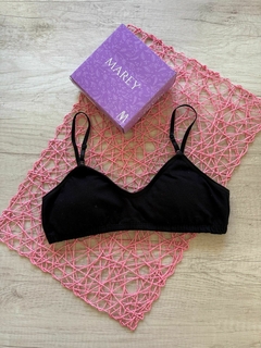 Corpiño Teen - TOP c/Taza Desmontable Alg/Lycra Liso – MRY3030/1 - Habia Una Vez Lingerie