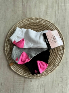 Medias Soquetes Mujer Liso - SYK8011 - comprar online