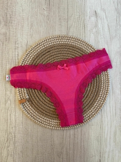 Colaless Algodon/Lycra c/Puntilla- SYK100/3 - Habia Una Vez Lingerie