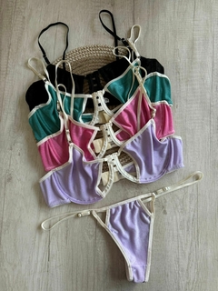 Imagen de Conjunto c/Aro de Slinky c/Aberturas en Tasa y Less Regulable - Deluxe - Art. X2004/1 - v2