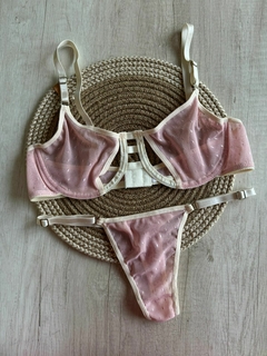 Imagen de Conjunto c/Aro de Microtull c/Aberturas en Tasa y Less Regulable - Deluxe - X2004/1