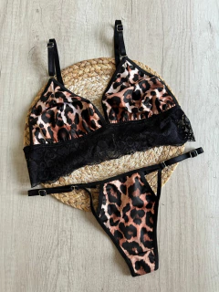 Conjunto Top Estampado Print y Less c/Detalle – Deluxe – Art. X2065/1 -v2 - comprar online