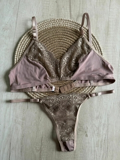 Conjunto Microfibra/Puntilla c/Less Regulable – X3243/1