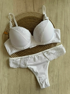 Imagen de Conjunto Taza Soft Microfibra/Puntilla c/Less Clasica – X3850/1