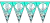Banderines Imprimibles Personalizados - Miku Hatsune - comprar online
