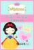 Invitación Personalizada -Princesa Blanca Nieves en internet