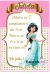Invitación Personalizada -Princesa Jazmin - comprar online