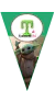 Banderines Imprimibles Personalizados - Baby Yoda - Quererte Asi 