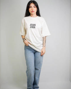Camiseta oversized unissex — Jesus Cura - comprar online