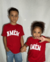 Camiseta Infantil — Amém na internet