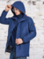 Campera Rompeviento 2 en 1 desmontable AZUL (impermeable + polar) 3 colores - (importada) en internet