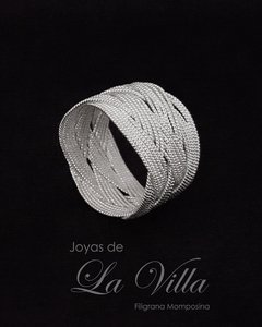 anillo en filigrana momposina, plata ley 950, Mompos, Mompos anillo en filigrana momposina, plata ley 950, Mompos, Mompox