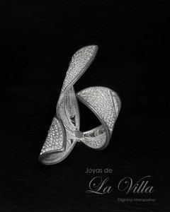 anillo en filigrana momposina, plata ley 950, Mompos, Mompos anillo en filigrana momposina, plata ley 950, Mompos, Mompox