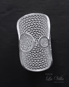 anillo en filigrana momposina, plata ley 950, Mompos, Mompos anillo en filigrana momposina, plata ley 950, Mompos, Mompox