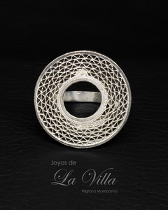 anillo en filigrana momposina, plata ley 950, Mompos, Mompos anillo en filigrana momposina, plata ley 950, Mompos, Mompox