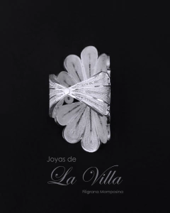 anillo en filigrana momposina, plata ley 950, Mompos, Mompos anillo en filigrana momposina, plata ley 950, Mompos, Mompox