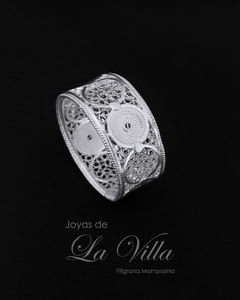 anillo en filigrana momposina, plata ley 950, Mompos, Mompos anillo en filigrana momposina, plata ley 950, Mompos, Mompox