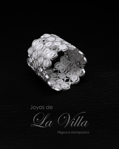 anillo en filigrana momposina, plata ley 950, Mompos, Mompos anillo en filigrana momposina, plata ley 950, Mompos, Mompox