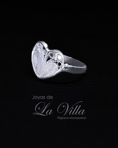 anillo en filigrana momposina, plata ley 950, Mompos, Mompos anillo en filigrana momposina, plata ley 950, Mompos, Mompox