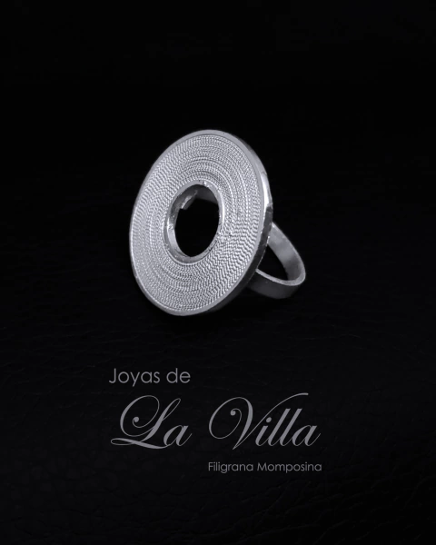 anillo en filigrana momposina, plata ley 950, Mompos, Mompos anillo en filigrana momposina, plata ley 950, Mompos, Mompox