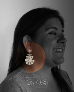 aretes en filigrana momposina, plata ley 950, Mompos, Mompox, aretas, joyas de la villa
