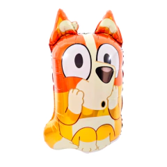 Globo Bluey y Bingo - Acuarela de Colores