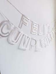 Banderin "Feliz Cumpleaños" Calado