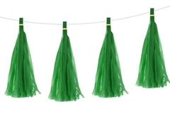 Guirnalda Borlas de Papel Varios Colores
