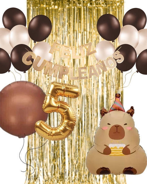 Combo Capibara Oro 2