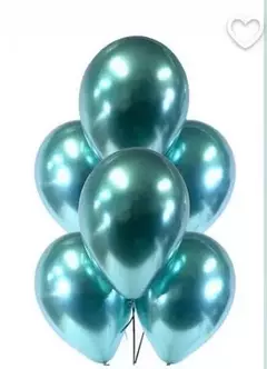 Imagen de Globo de Látex Chrome 12" x unidad