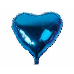 Globo Corazón 5´´ Metalizado - Acuarela de Colores
