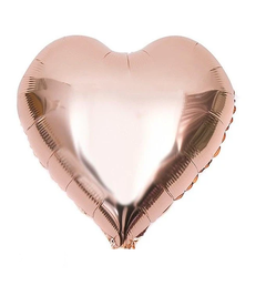 Globo Corazón 9" Metalizado - tienda online