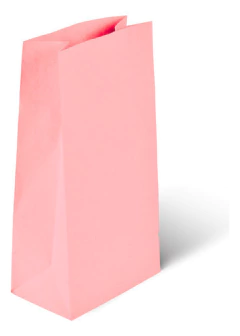 bolsa papel base cuadrada - Acuarela de Colores