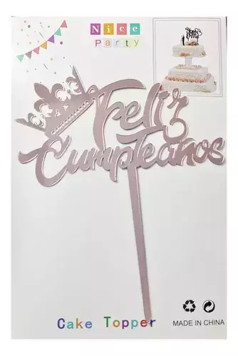 Adorno Feliz Cumpleaños Corona